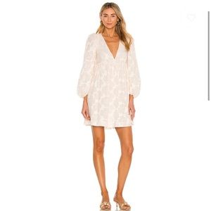 REVOLVE LPA Baptise Dress in Off White